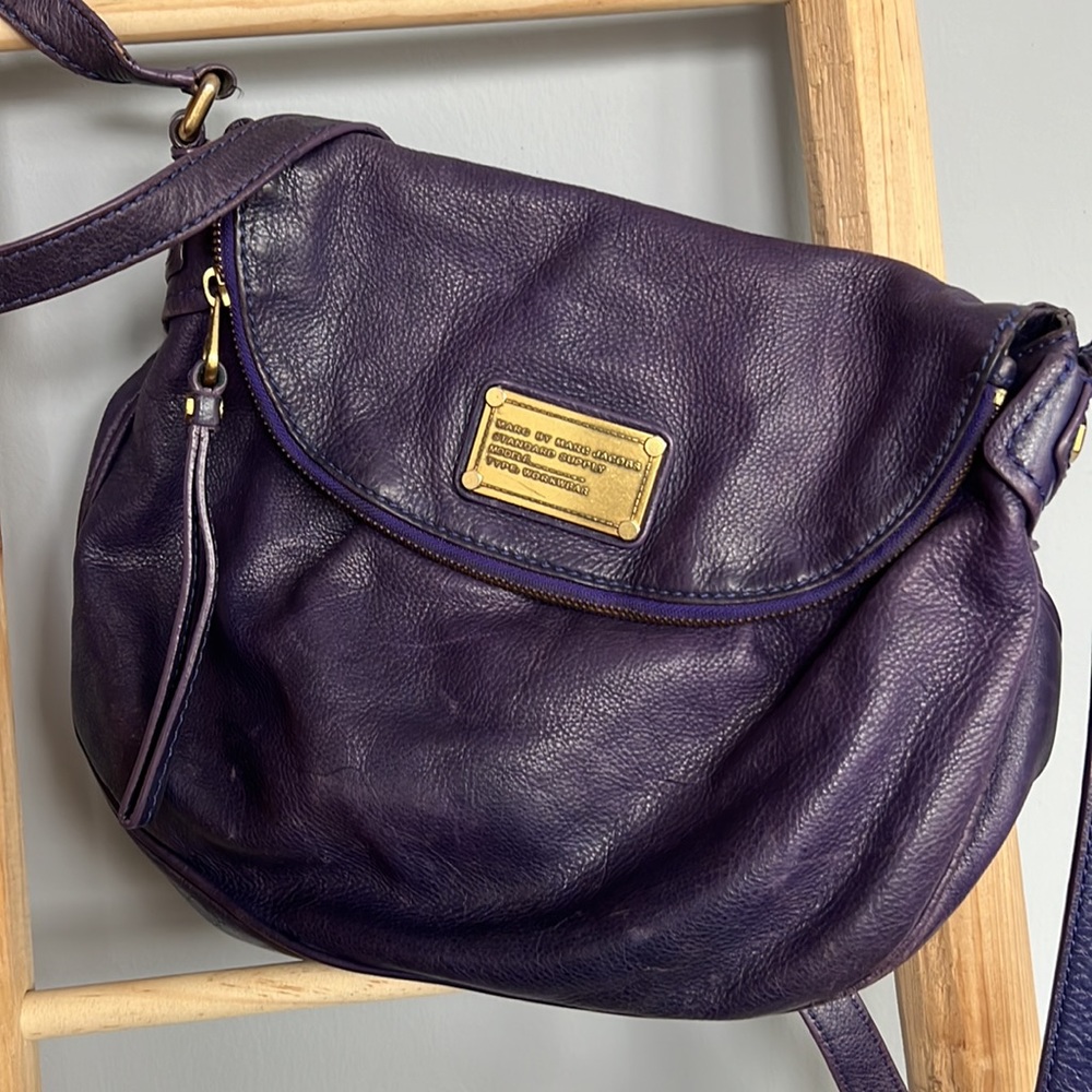 Marc by Marc Jacobs Leather Purse in Indigo - Picture 2 of 11